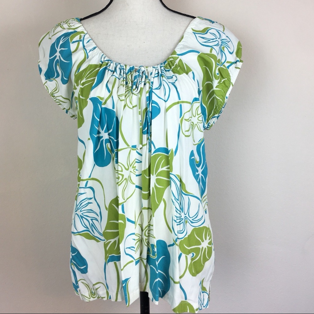 Local Design Hawaii USA Floral Tropical Shirt